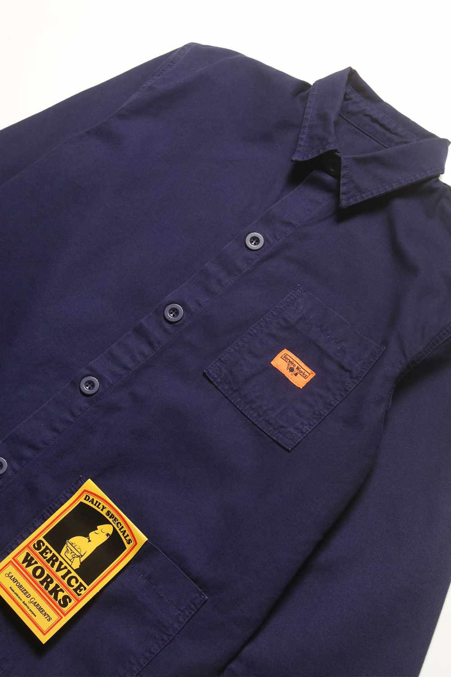 service works coverall jacket navy (LAST SIZE XLARGE)