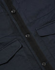 universal works 4 pocket gilet navy twill