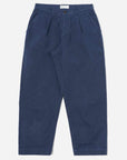 universal works duke pant indigo recycled denim