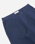 universal works duke pant indigo recycled denim