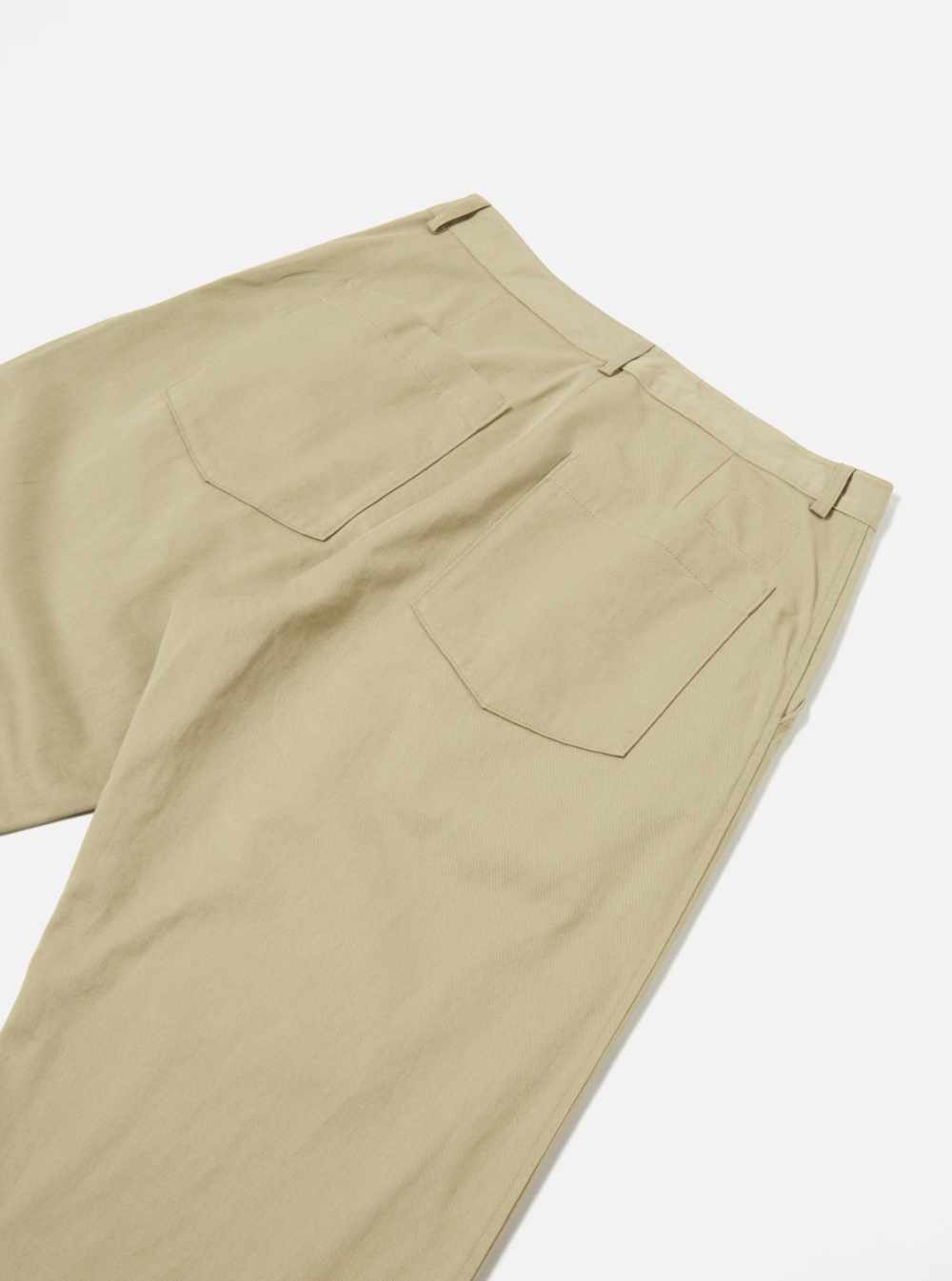 universal works duke pant twill stone