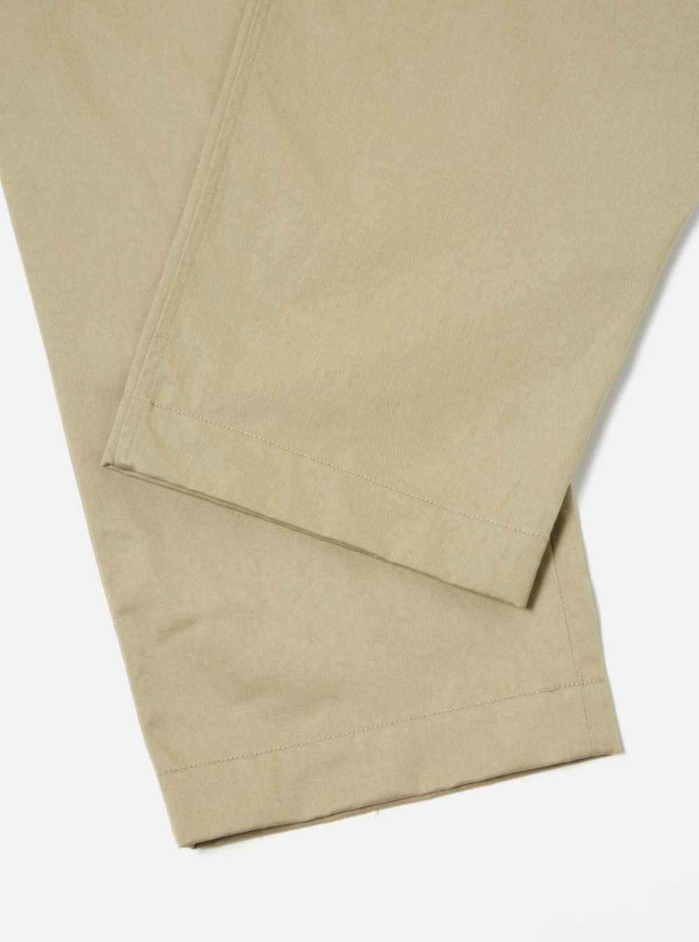 universal works duke pant twill stone