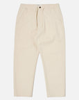 universal works hi water trouser ecru recycled cotton