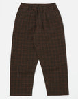 universal works oxford pant black olive albuquerque check