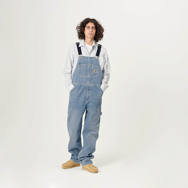 carhartt bib overall blue light true stone (LAST SIZE 29)