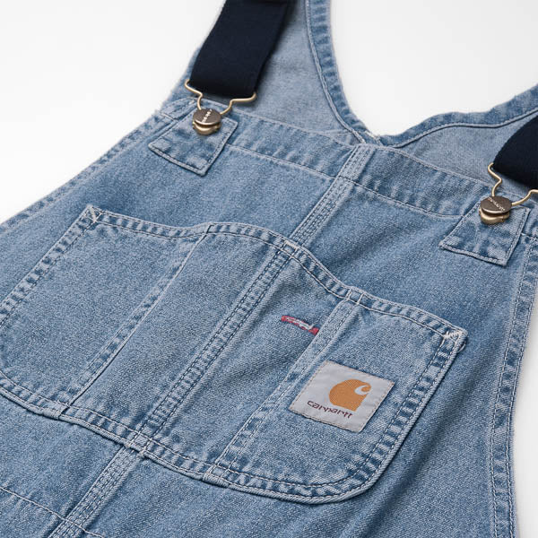 carhartt bib overall blue light true stone (LAST SIZE 29)