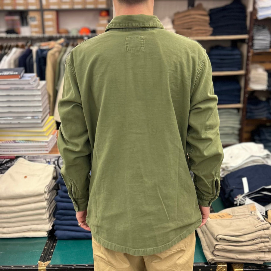 chesapeakes jones shirt military green (LAST SIZE XXXL)