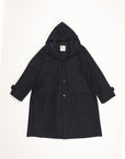 east harbour surplus aran coat navy