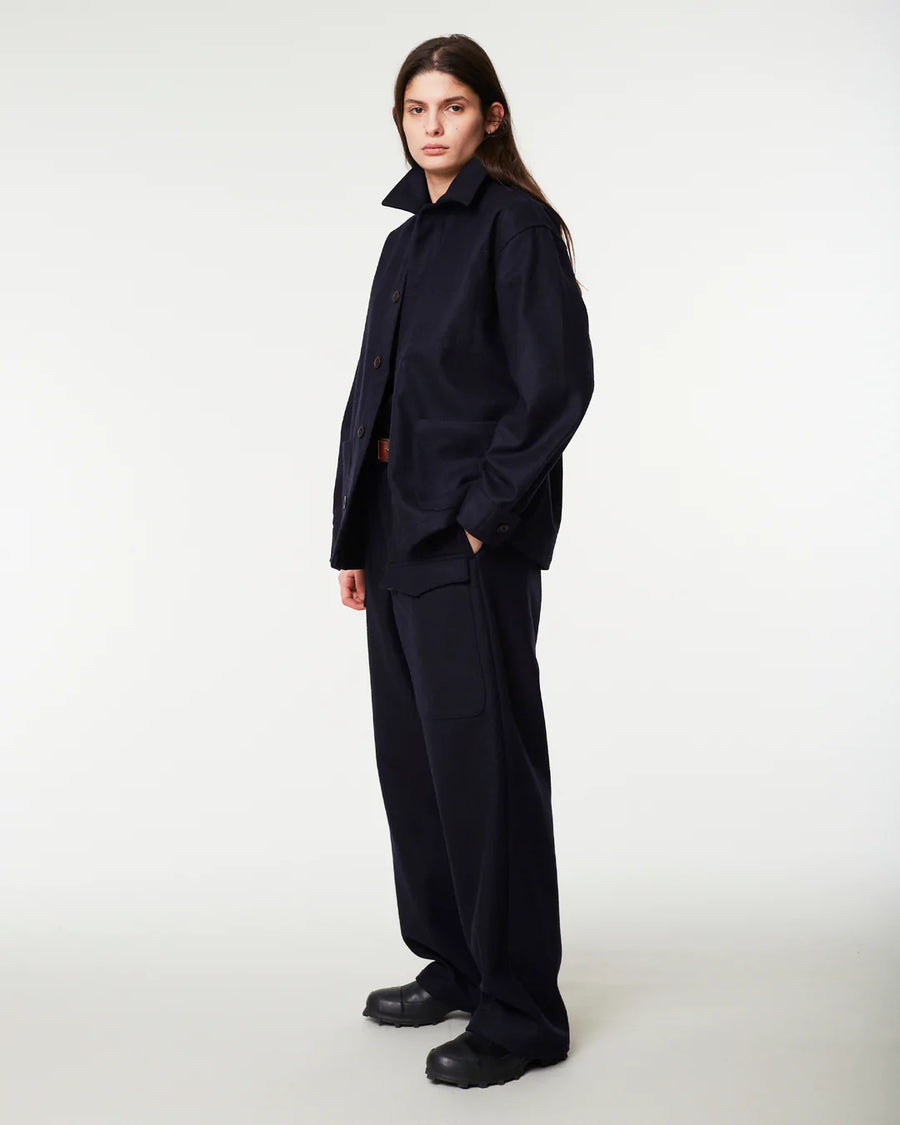 girls of dust coach jacket navy wool – www.sublime.bz