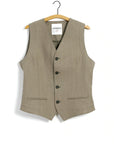 hansen daniel classic waistcoat bay leaf