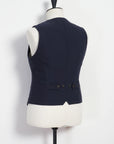 hansen william lapel waistcoat blue pin (LAST SIZE XLARGE)