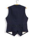 hansen william lapel waistcoat blue pin (LAST SIZE XLARGE)